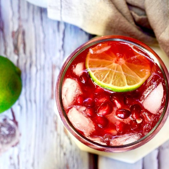 Pomegranate-Rum Punch