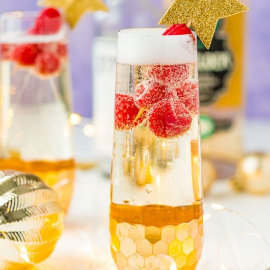 Elderflower Champagne Cocktail