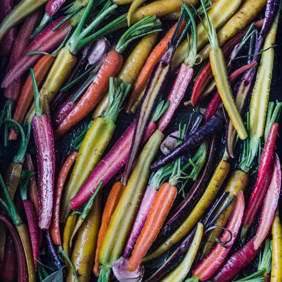 Cumin Roasted Carrots