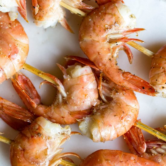 Traeger Salt & Pepper Prawns