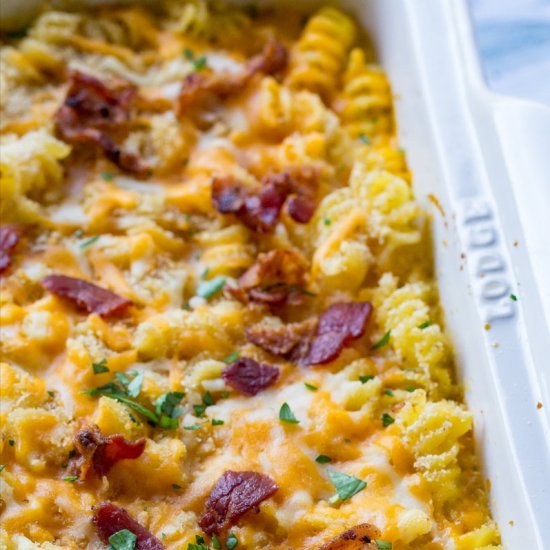 Smoked Bacon Ranch Mac and Cheese