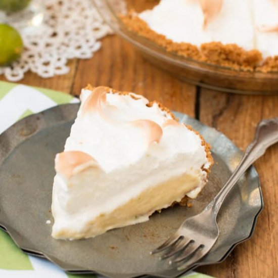 Meringue Key Lime Pie