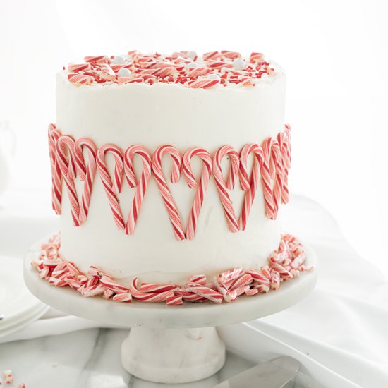 Peppermint Cream Cheese Cake