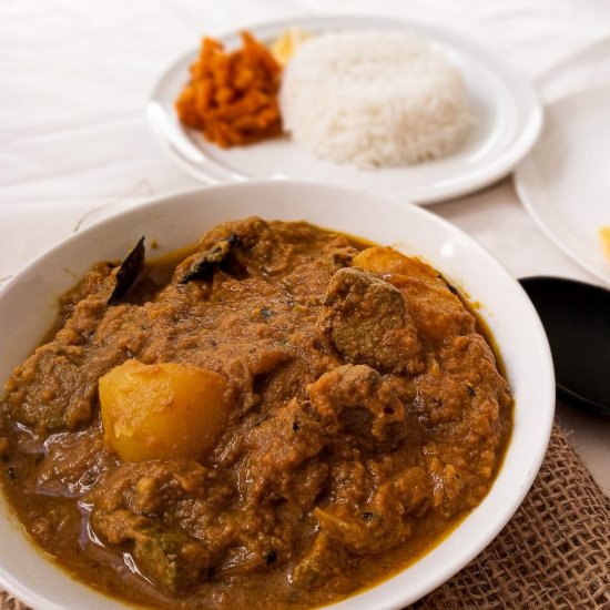 Mete chochori/ Goat Liver Curry