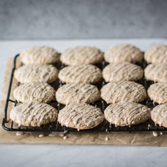 Gluten Free Eggnog Cookies