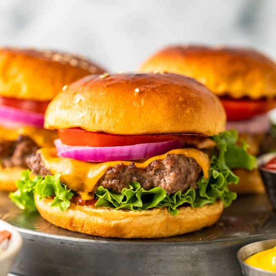 Oven Baked Burgers!