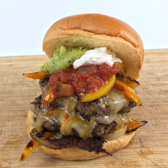 Fajita Burger Recipe