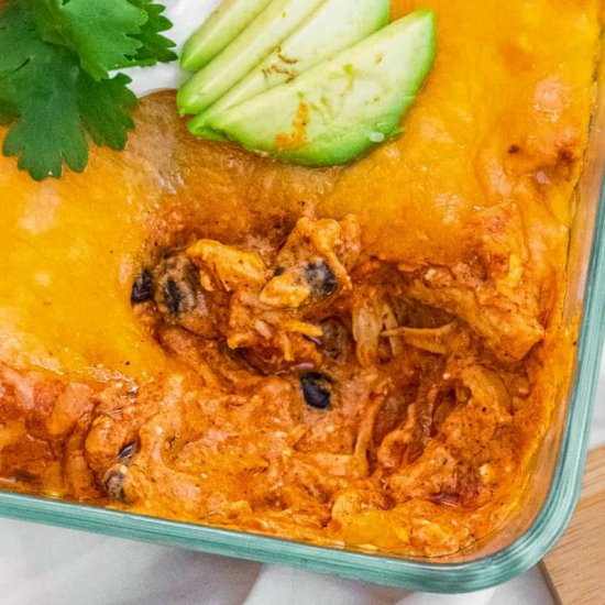 Chicken Enchilada Dip!