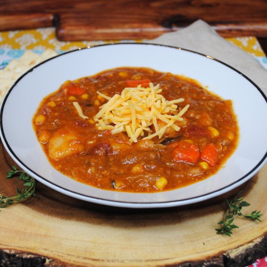 Instant Pot Vegetable Beef Stew