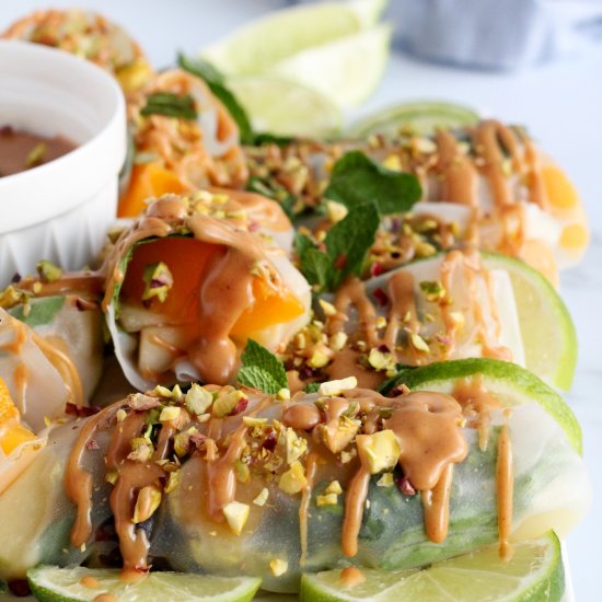 Fruit Spring Rolls