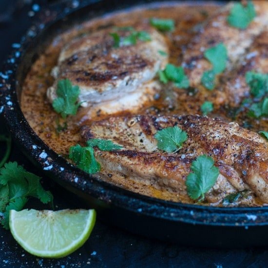 Creamy Coriander Chicken Recipe