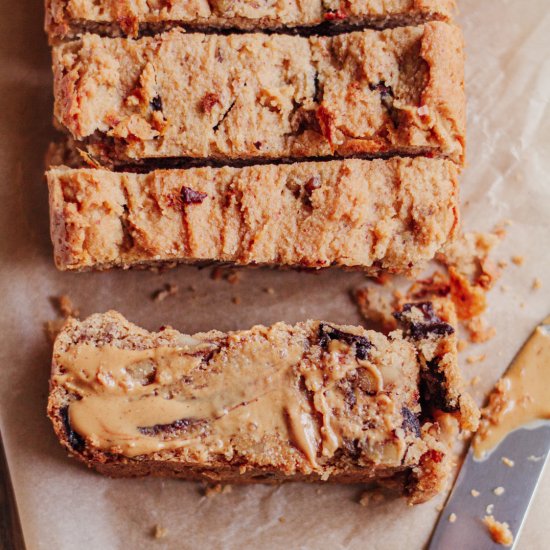 Chocolate Chip Tahini Loaf