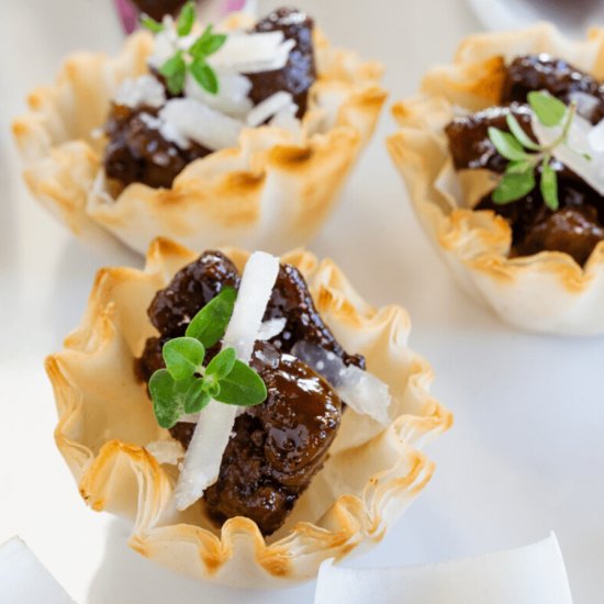 Lamb Bites with Fig Balsamic Glaze