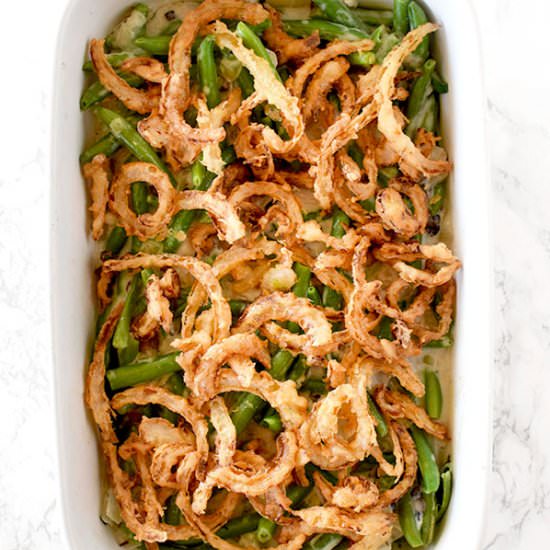 Dairy Free Green Bean Casserole