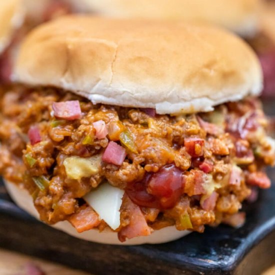 Philly Cheesesteak Sloppy Joes