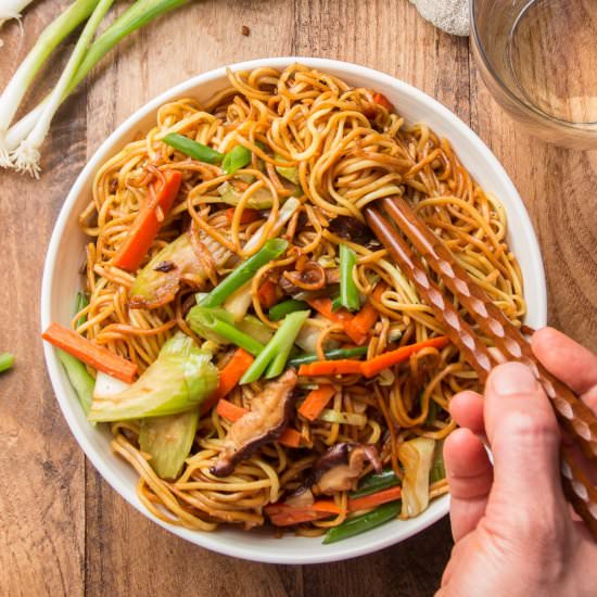 Vegetable Chow Mein