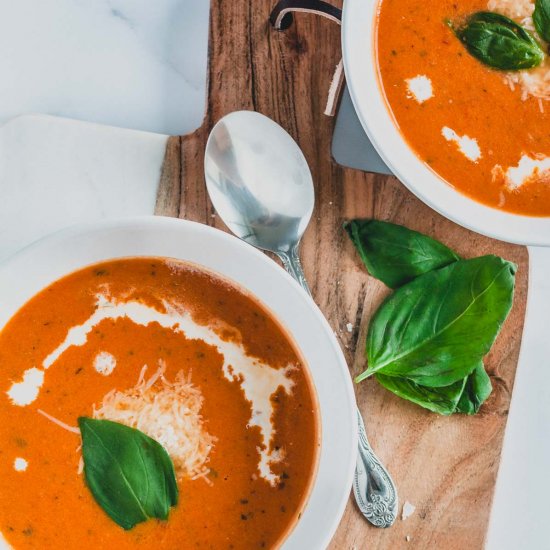 Creamy Keto Tomato Soup