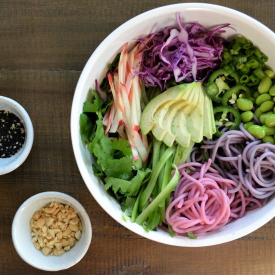 Noodle Salad with Sesame Dressing