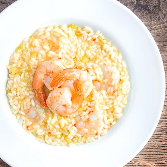 Lemon, Chilli & Prawn Risotto