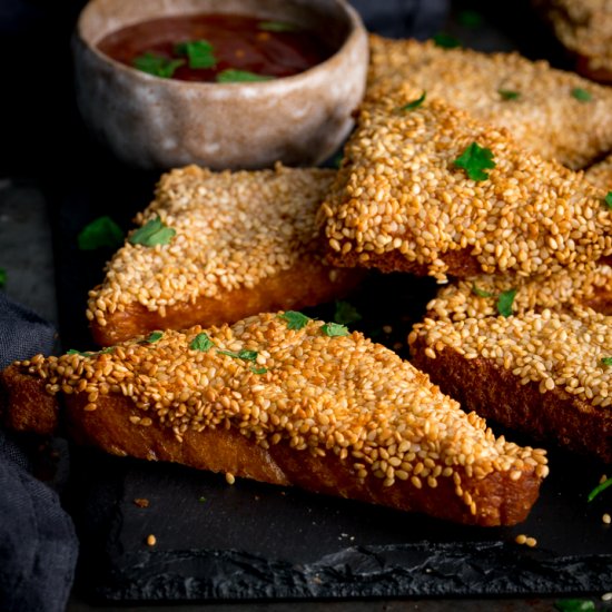 Sesame Prawn Toast