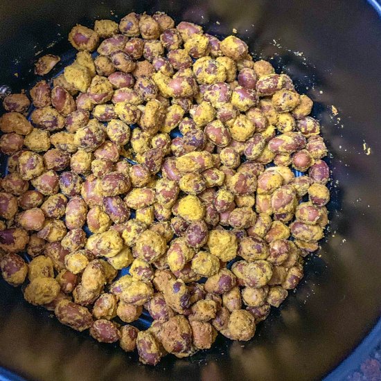 Air Fryer Masala Peanuts