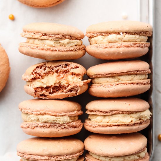 vegan macarons