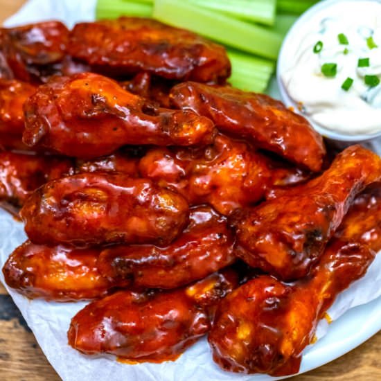 Baked Buffalo Wings