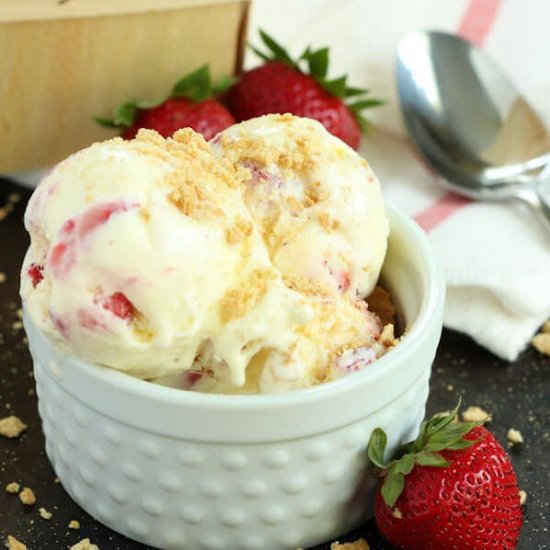 Strawberry Cheesecake Ice Cream