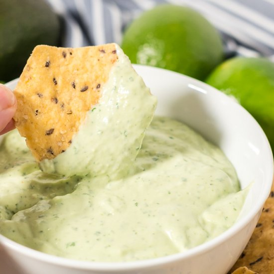 Cilantro Avocado Yogurt Dressing