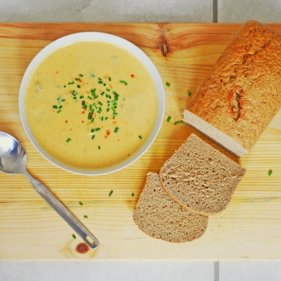 BEER AND SAUSAGE CHEDDAR SOUP