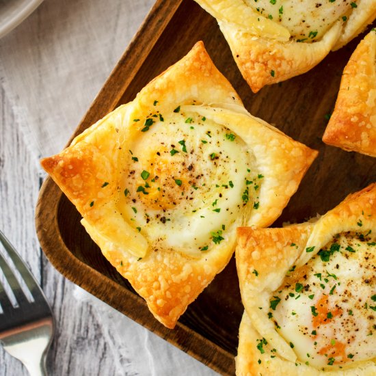 Bacon and Egg Breakfast Pastries