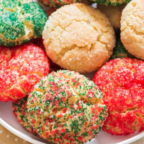 Colorful Sugar Cookies