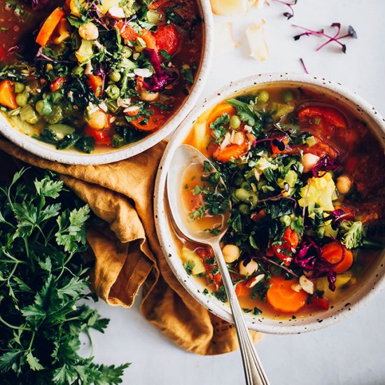 A Vegetable Soup Recipe for Detox