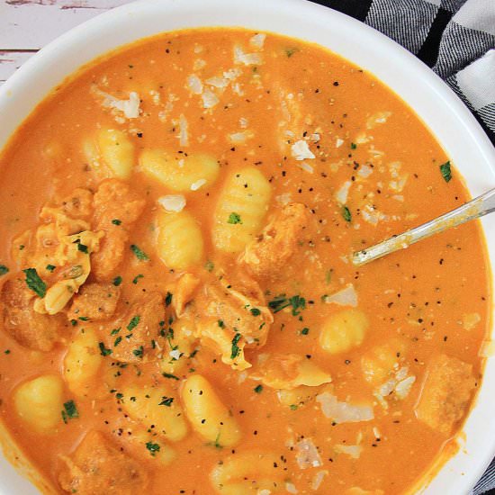 Instant Pot Tomato Gnocchi Soup