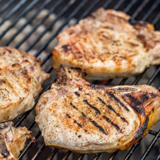 Grilled Pork Chops!