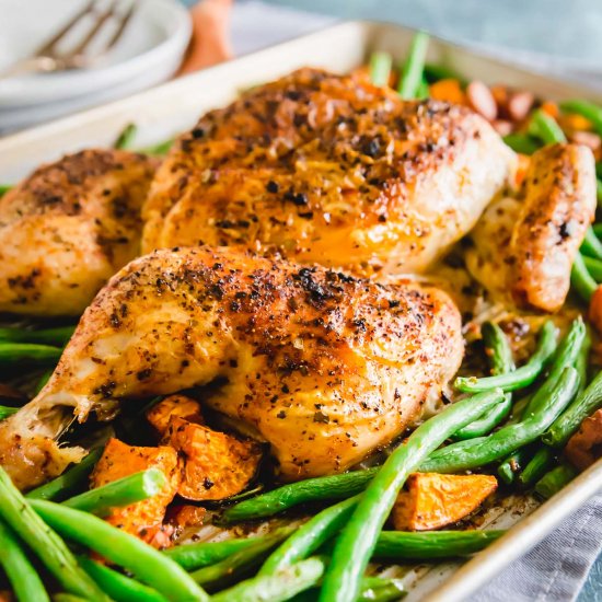 Sheet Pan Piri Piri Chicken