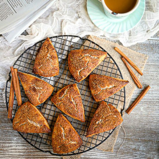 Cinnamon Sugar Scones