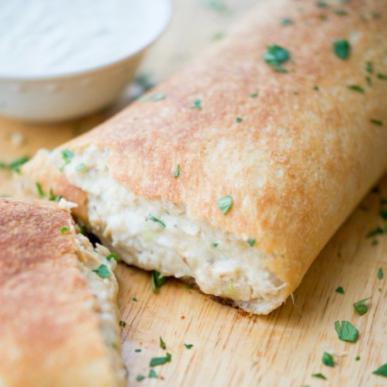 Buffalo Chicken Stromboli