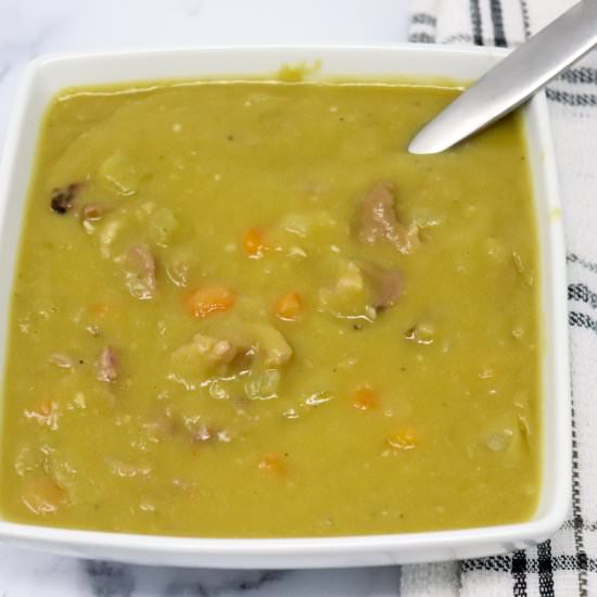 Instant Pot Ham And Split Pea Soup