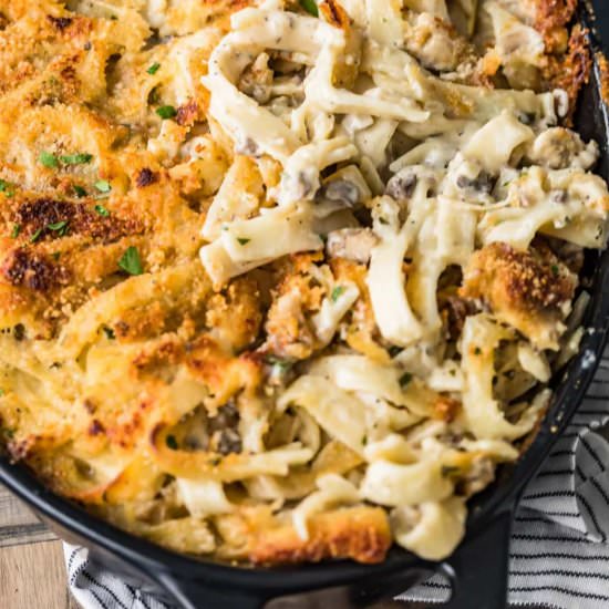 Easy Chicken Tetrazzini!