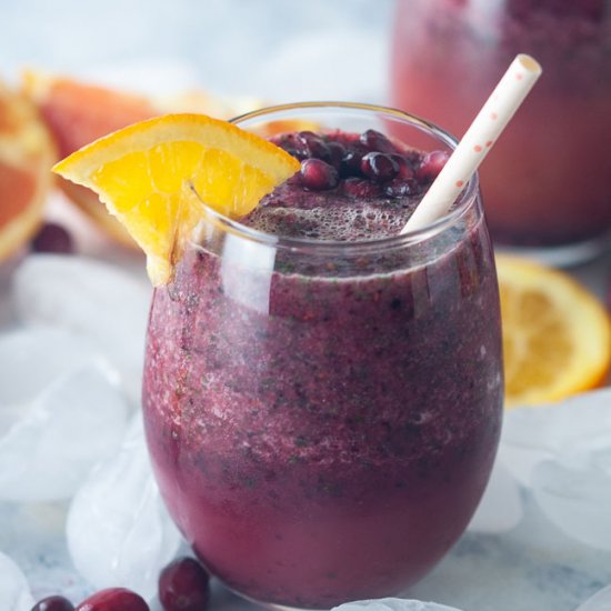 Pomegranate Cranberry Smoothies