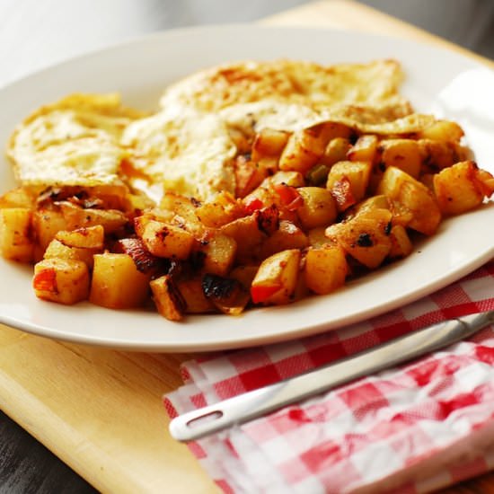 SIMPLE BREAKFAST HASH