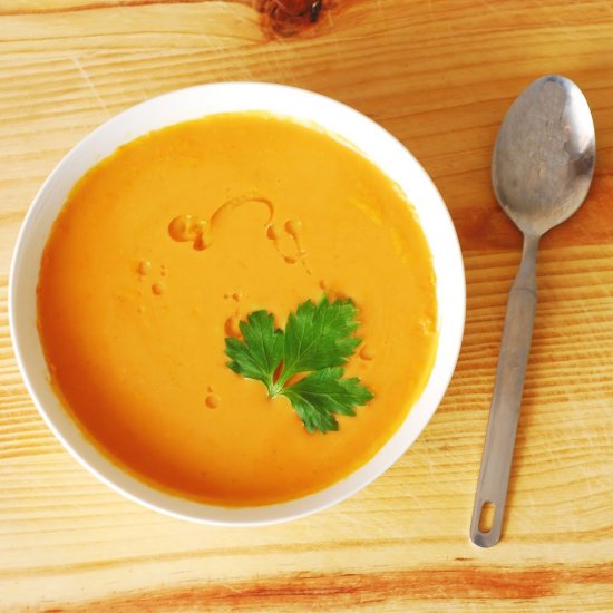 SPICY SWEET POTATO SOUP