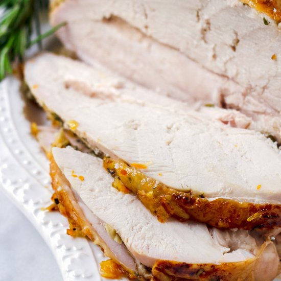 Orange-Honey Glazed Turkey Breast