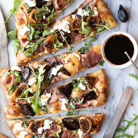 Fiery Balsamic Flatbread