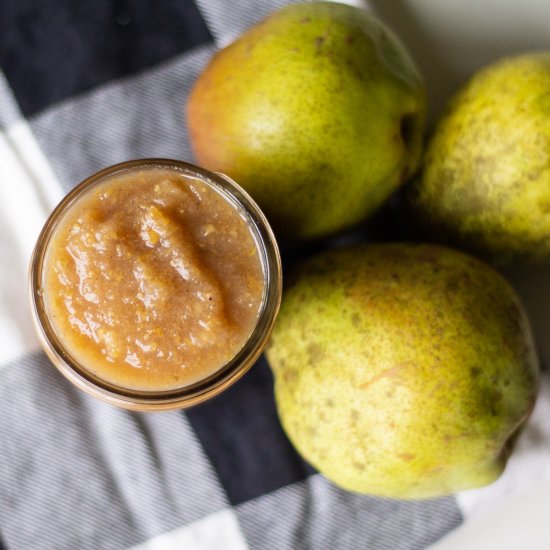 Instant Pot Pear Sauce