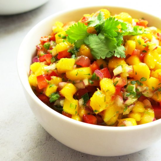 The Easiest Mango Salsa