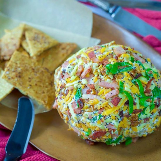 Keto Bacon Ranch Cheese Ball