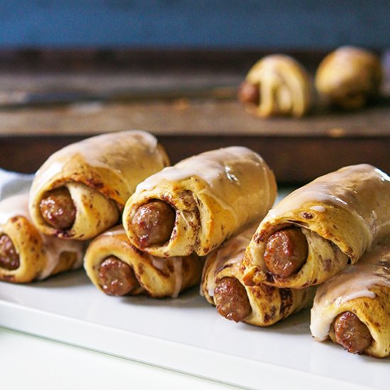 Cinnamon Rolled Pigs in a Blanket