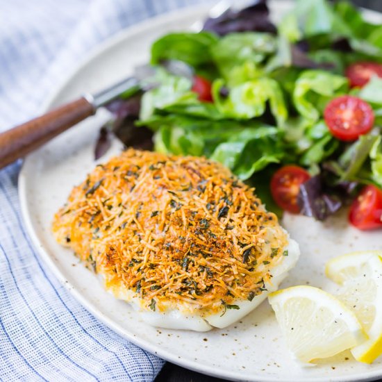 Parmesan Baked Cod